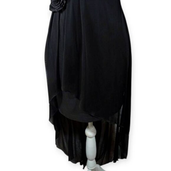 TEEZE ME BLACK STRAPLESS DRESS SZ.3 EUC. - Picture 3 of 5